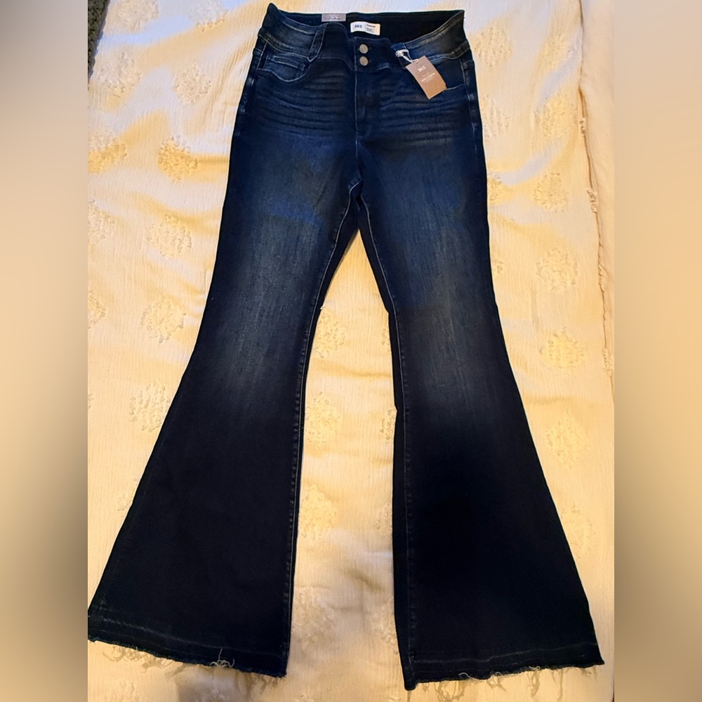 Buckle BKE Parker Dark Blue Flare Jeans